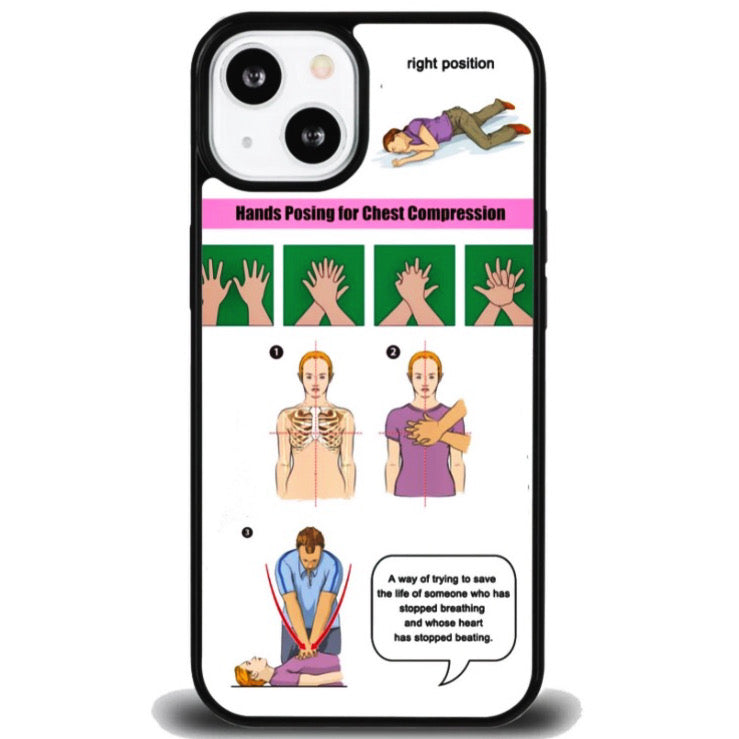 Chest Compression iPhone Phone Case