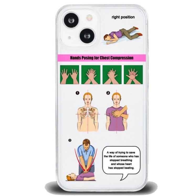 Chest Compression iPhone Phone Case