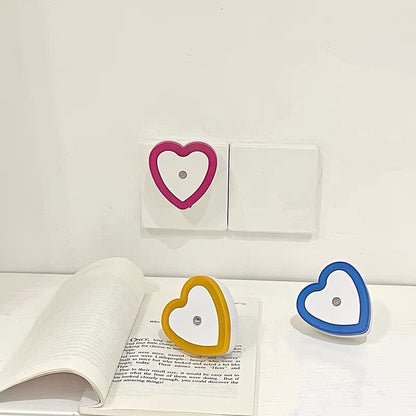 Heart Shaped Light-Control Sensor Night Light for Bedroom