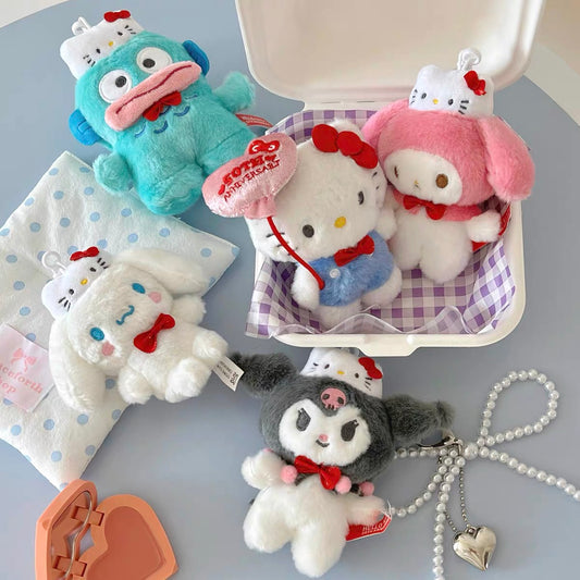 Sanrio Hello Kitty, Kuromi, Cinnamaroll, Melody, Hangyodon Bag Pendants accessories